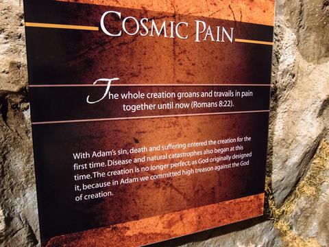 Sign: Cosmic pain